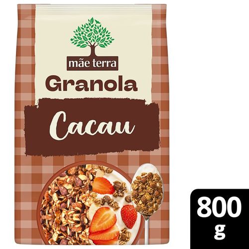 Granola-Mistura-de-Flocos-de-Cereais-Integrais-Sementes-Chia-Linhaca-Gergelim-e-Cacau-Mae-Terra-Pacote-800g Granola-Mistura-de-Flocos-de-Cereais-Integrais-Sementes-Chia-Linhaca-Gergelim-e-Cacau-Mae-Terra-Pacote-800g