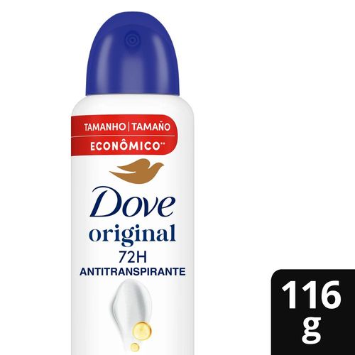 Desodorante Antitranspirante Aerosol Dove Original 200ml Desodorante Antitranspirante Aerosol Dove Original 200ml