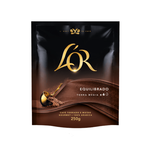 Cafe-Torrado-e-Moido-Equilibrado-100--Arabica-L-or-Torras-Gourmet-Sache-250g