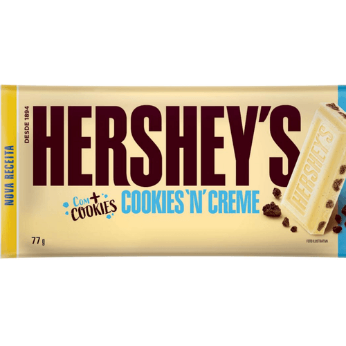 Chocolate-Branco-com-Biscoito-de-Chocolate-Cookies--n--Creme-Hershey-s-Pacote-77g