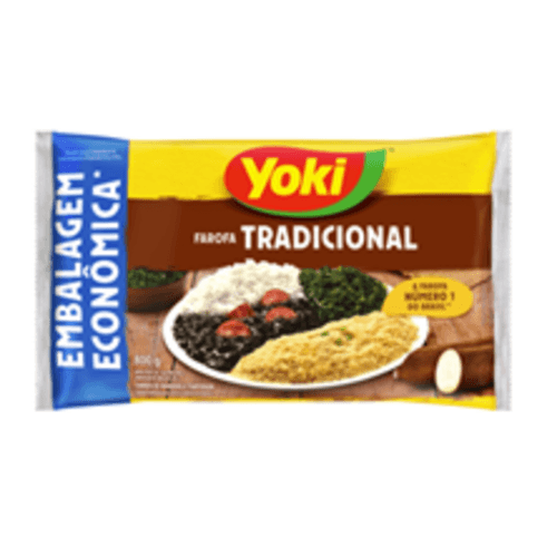 Farofa-de-Mandioca-Temperada-Tradicional-Yoki-Pacote-800g-Embalagem-Economica