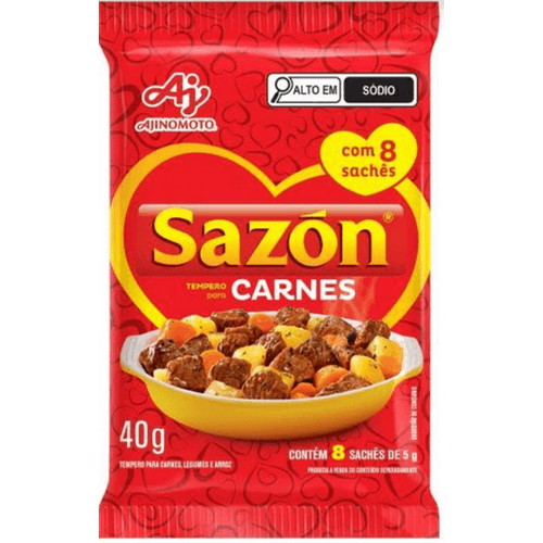 Tempero-Po-para-Carnes-Sazon-Pacote-40g-8-Unidades-de-5g-Cada