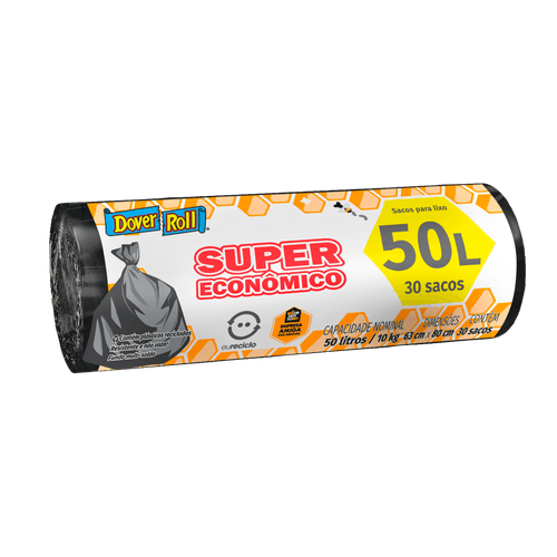 Saco-para-Lixo-50l-Dover-Roll-Super-Economico-30-Unidades