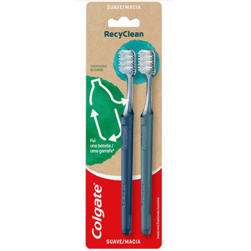 Escova-Dental-Macia-Colgate-Recyclean-Cabeca-Compacta-2-Unidades