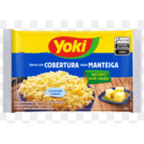 Pipoca-para-Micro-Ondas-com-Sal-Cobertura-Manteiga-Yoki-Pacote-105g-Sendo-80g-de-Milho-e-25g-de-Cobertura