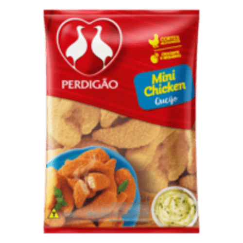 Empanado-a-Base-de-Carne-de-Frango-Queijo-Perdigao-Mini-Chicken-Pacote-3kg