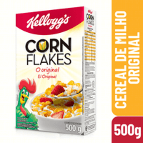 Cereal-Matinal-Original-com-Flocos-de-Milho-Kellogg-s-Corn-Flakes-Caixa-500g