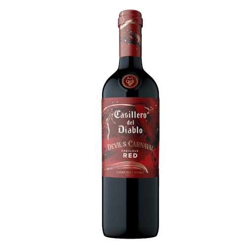 Vinho-Chileno-Tinto-Meio-Seco-Fabulous-Red-Casillero-del-Diablo-Devil-s-Carnaval-Garrafa-750ml