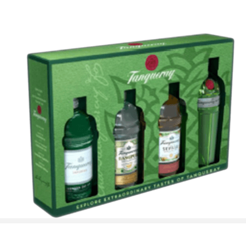 KIT-TANQUERAY-GIN-4X50ML-TEN-SEV-RAN-LON