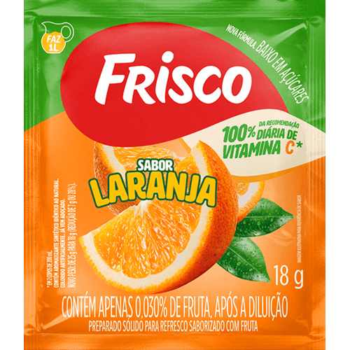 Refresco-em-Po-Laranja-Frisco-Pacote-18g Refresco-em-Po-Laranja-Frisco-Pacote-18g