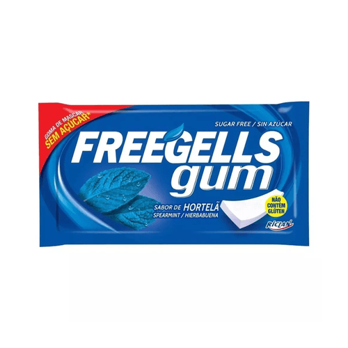 Goma-de-mascar-Freegels-Gum-8g-Hortela Goma-de-mascar-Freegels-Gum-8g-Hortela