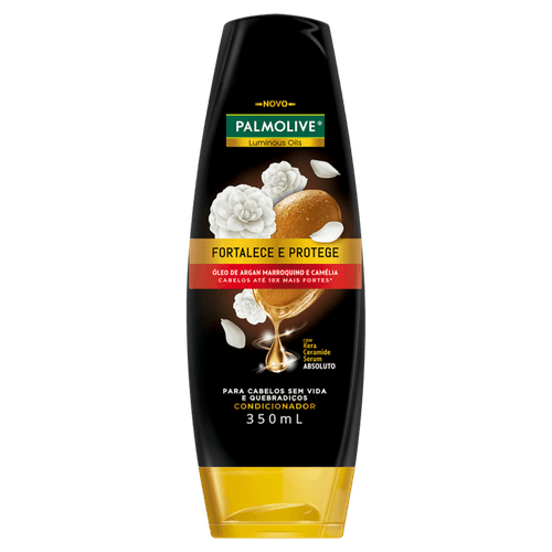 Condicionador-Oleo-de-Argan-Marroquino-e-Camelia-com-Kera-Ceramide-Serum-Absoluto-Palmolive-Luminous-Oils-Fortalece-e-Protege-Frasco-350ml