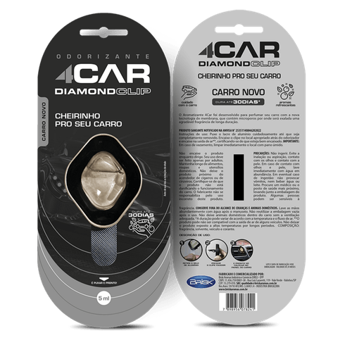 ODORIZ-AUTO-4CAR-DIAMOND-PAINEL-5ML-CARRO-NOVO