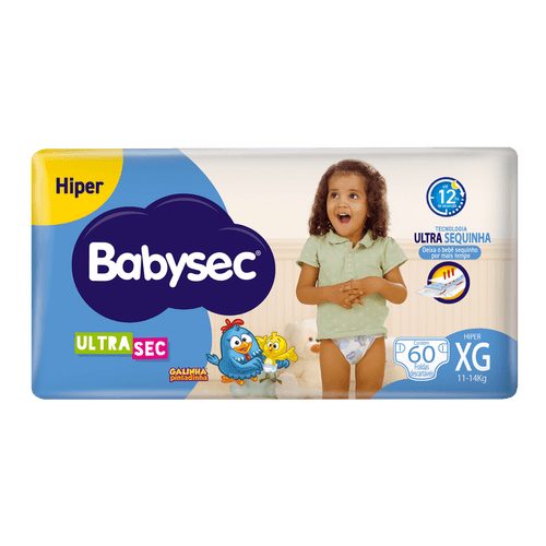 FRALDA-BABY-SEC-ULTRA-HIPER-XG-60UN