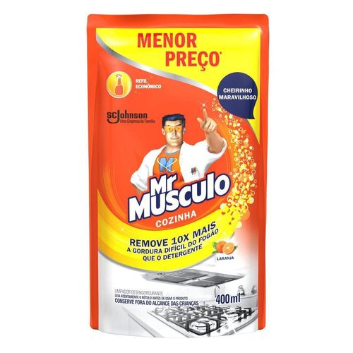Desengordurante-Mr-Musculo-Cozinha-Refil-Laranja-400ml-Menor-Preco Desengordurante-Mr-Musculo-Cozinha-Refil-Laranja-400ml-Menor-Preco