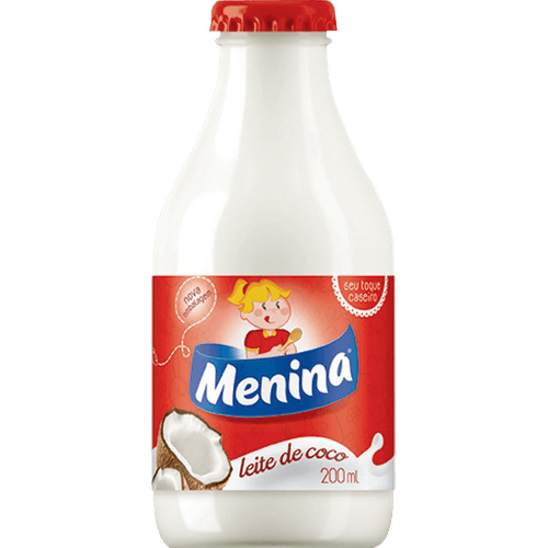 Leite-De-Coco-Menina-Vidro-200ml Leite-De-Coco-Menina-Vidro-200ml