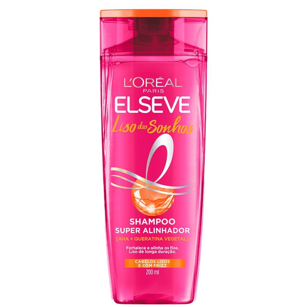 Shampoo Elseve Liso dos Sonhos 200ml