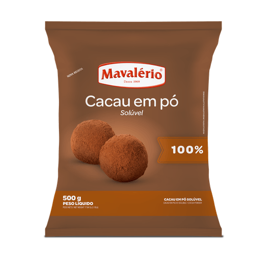 Cacau-em-Po-Soluvel-Mavalerio-500g Cacau-em-Po-Soluvel-Mavalerio-500g