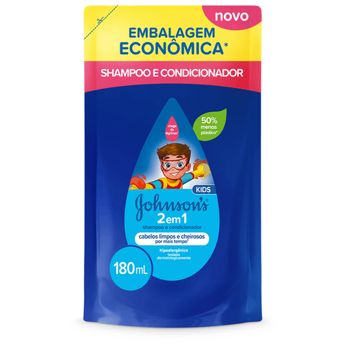 SHAMPOO-CONDICIONADOR-INFANTIL-JOHNSON-2EM1-180ML-REFIL-HIPOALERGENICO-CABELOS-LIMPOS-E-CHEIROSOS-POR-MAIS-TEMPO-EMBALAGEM-ECONOMICA-50--MENOS-PLASTIC SHAMPOO-CONDICIONADOR-INFANTIL-JOHNSON-2EM1-180ML-REFIL-HIPOALERGENICO-CABELOS-LIMPOS-E-CHEIROSOS-POR-MAIS-TEMPO-EMBALAGEM-ECONOMICA-50--MENOS-PLASTIC