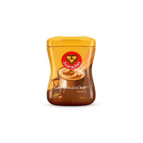 Cappuccino-Avela-3-Coracoes-Pote-200g