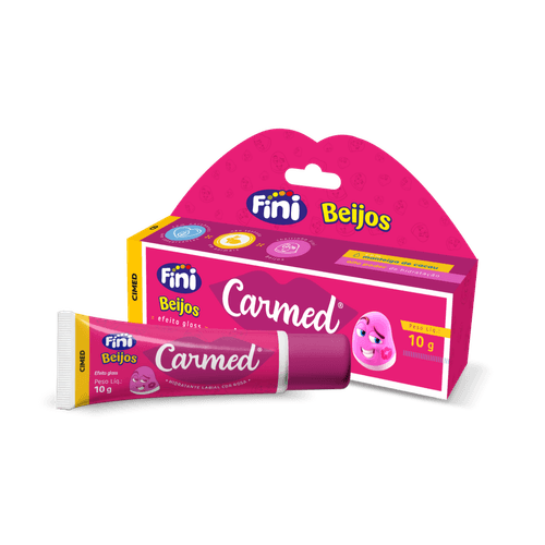 Hidratante-Labial-Carmed-Fini-Beijos-Rosa-10g