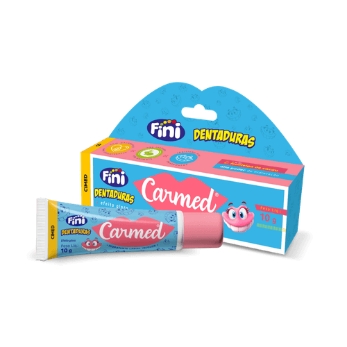Hidratante-Labial-Carmed-Fini-Dentaduras-Incolor-Efeito-Gloss-10g Hidratante-Labial-Carmed-Fini-Dentaduras-Incolor-Efeito-Gloss-10g