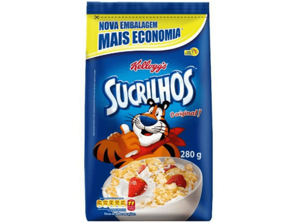 Cereal Matinal Sucrilhos Kellogg’s Pacote com 280g