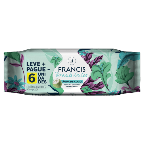 SAB-FRANCIS-BRASILIDADES-BCO-6X80G SAB-FRANCIS-BRASILIDADES-BCO-6X80G