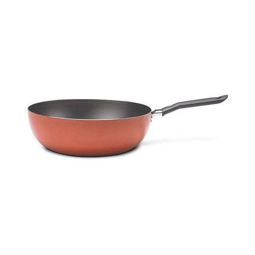 FRIGIDEIRA-WOK-FUN-BRINOX-24CM-TERRA-COTA FRIGIDEIRA-WOK-FUN-BRINOX-24CM-TERRA-COTA