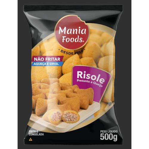 RISOLE-MANIA-FOODS-500G-PRESUNTO-E-QUEIJO- RISOLE-MANIA-FOODS-500G-PRESUNTO-E-QUEIJO-