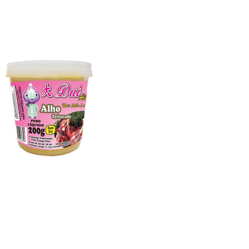 Alho-Triturado-Dai-Alimentos-200-g Alho-Triturado-Dai-Alimentos-200-g