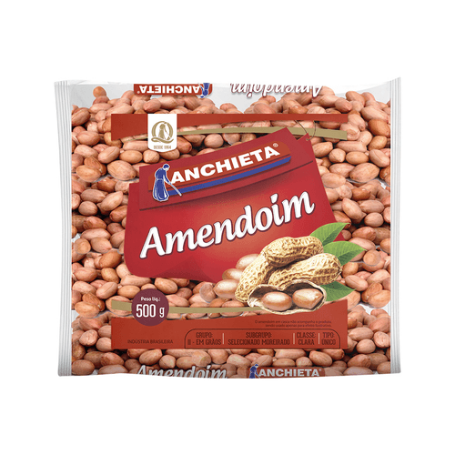 Amendoim-Anchieta-Branco-500g Amendoim-Anchieta-Branco-500g
