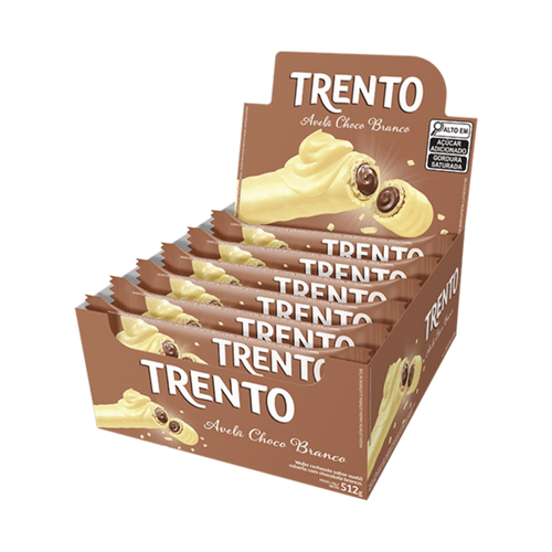 CHOC-TRENTO-29G-CHOCOLATE-BRANCO CHOC-TRENTO-29G-CHOCOLATE-BRANCO