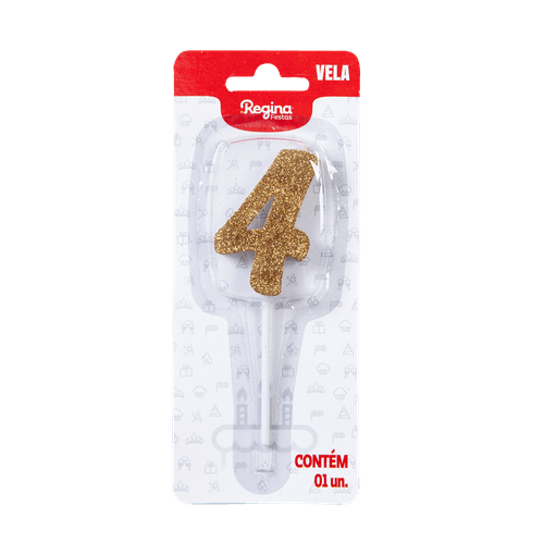 VELA-REGINA-1UN-PICK-GLITTER-DOURADA-NUMERO-4 VELA-REGINA-1UN-PICK-GLITTER-DOURADA-NUMERO-4