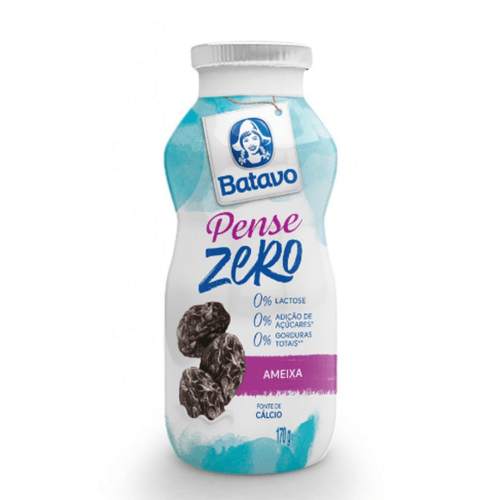 Iogurte-Ameixa-Zero-Lactose-para-Dietas-com-Restricao-de-Lactose-sem-Adicao-de-Acucar-Batavo-Pense-Zero-Frasco-170g Iogurte-Ameixa-Zero-Lactose-para-Dietas-com-Restricao-de-Lactose-sem-Adicao-de-Acucar-Batavo-Pense-Zero-Frasco-170g
