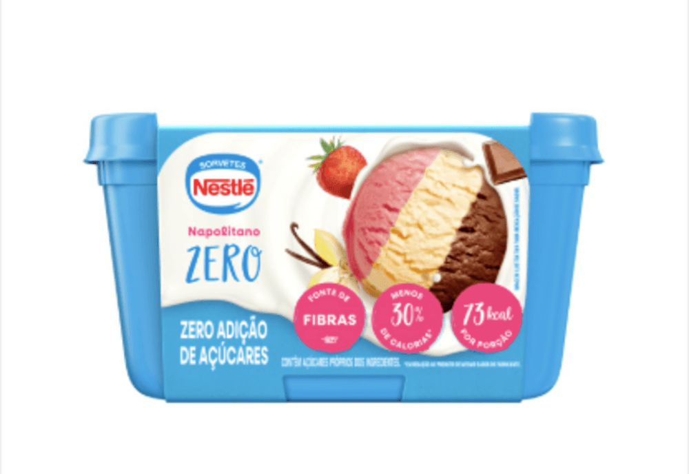 SORV NESTLE 0.9 LITROS - POTE ZERO ACUCAR - NAPOLITANO