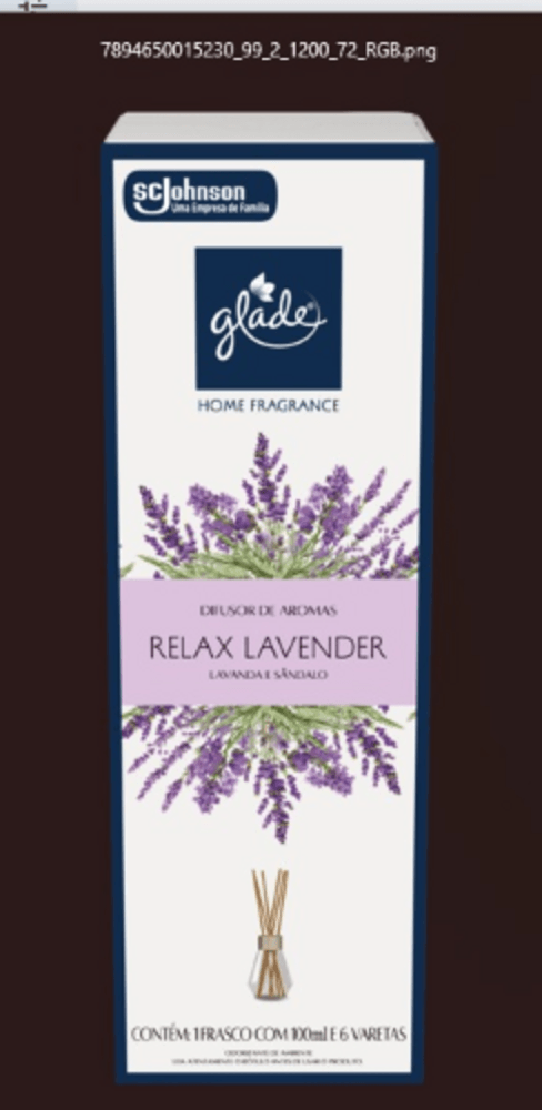AROMATIZ AMB GLADE DIFUSOR 100ML-FR RELAX LAVAND