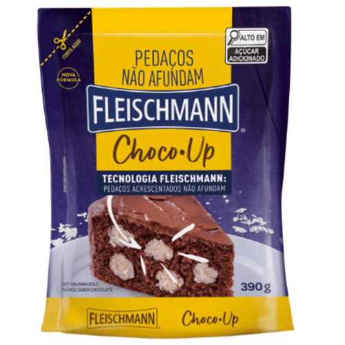 Mistura-para-Bolo-Aerado-Choco-Up-Fleischmann-Sache-390g Mistura-para-Bolo-Aerado-Choco-Up-Fleischmann-Sache-390g