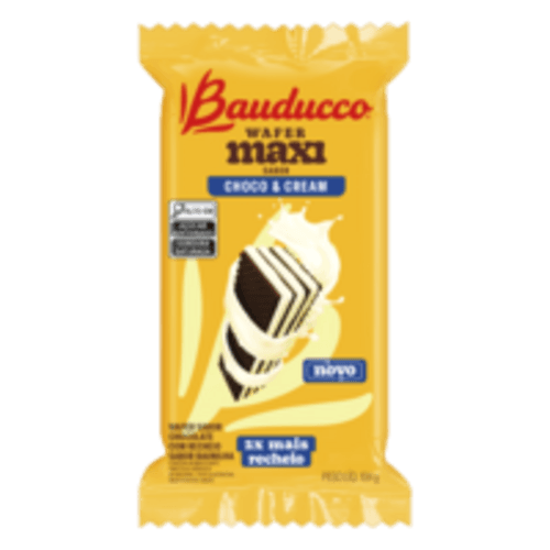 Biscoito-Wafer-Recheio-Choco---Cream-Chocolate-com-Baunilha-Bauducco-Maxi-Pacote-104g Biscoito-Wafer-Recheio-Choco---Cream-Chocolate-com-Baunilha-Bauducco-Maxi-Pacote-104g