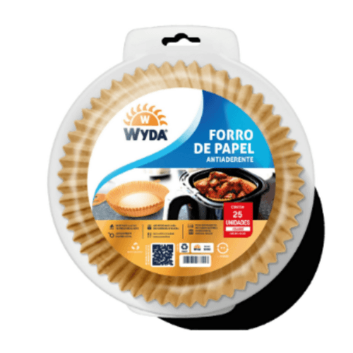 Forro-de-Papel-Air-Fryer-Grande-Wyda-com-25-Unidades Forro-de-Papel-Air-Fryer-Grande-Wyda-com-25-Unidades