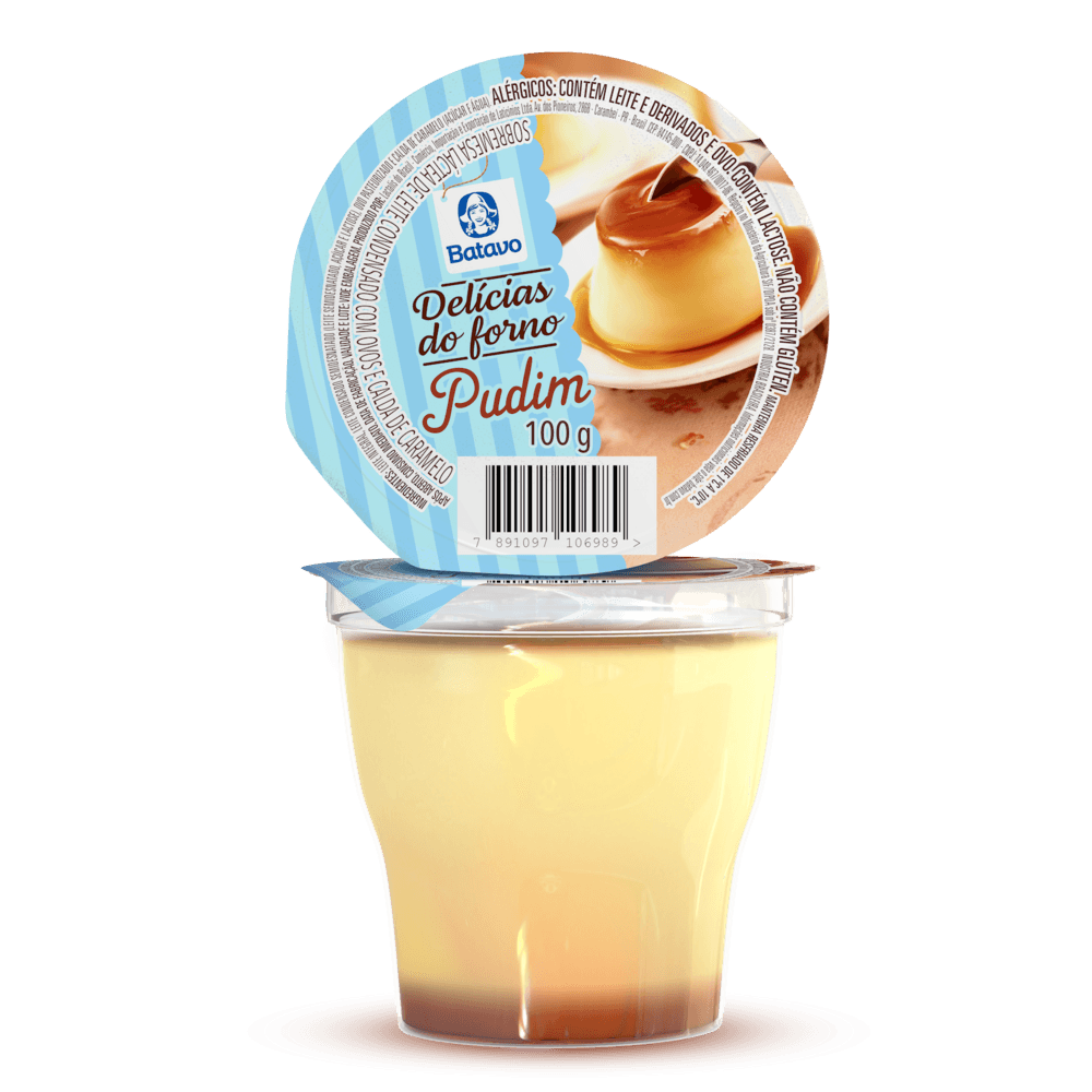 SOBREM PUDIM BATAVO 100G-BJ LEITE