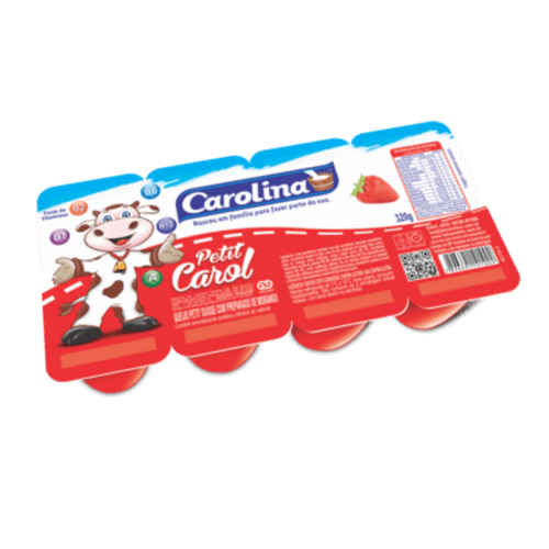 PETIT-SUISSE-CAROLINA-320G-BJ-MORANGO PETIT-SUISSE-CAROLINA-320G-BJ-MORANGO