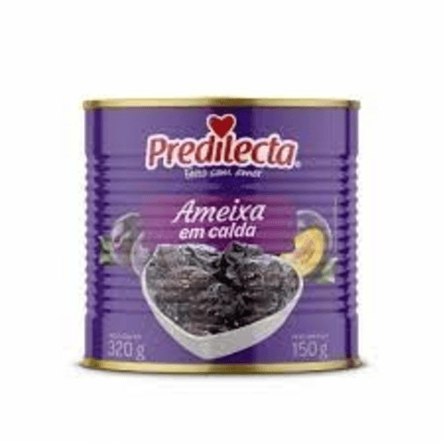 Ameixa-em-Calda-Predilecta-Lata-Peso-Liquido-320g-Peso-Drenado-150g Ameixa-em-Calda-Predilecta-Lata-Peso-Liquido-320g-Peso-Drenado-150g