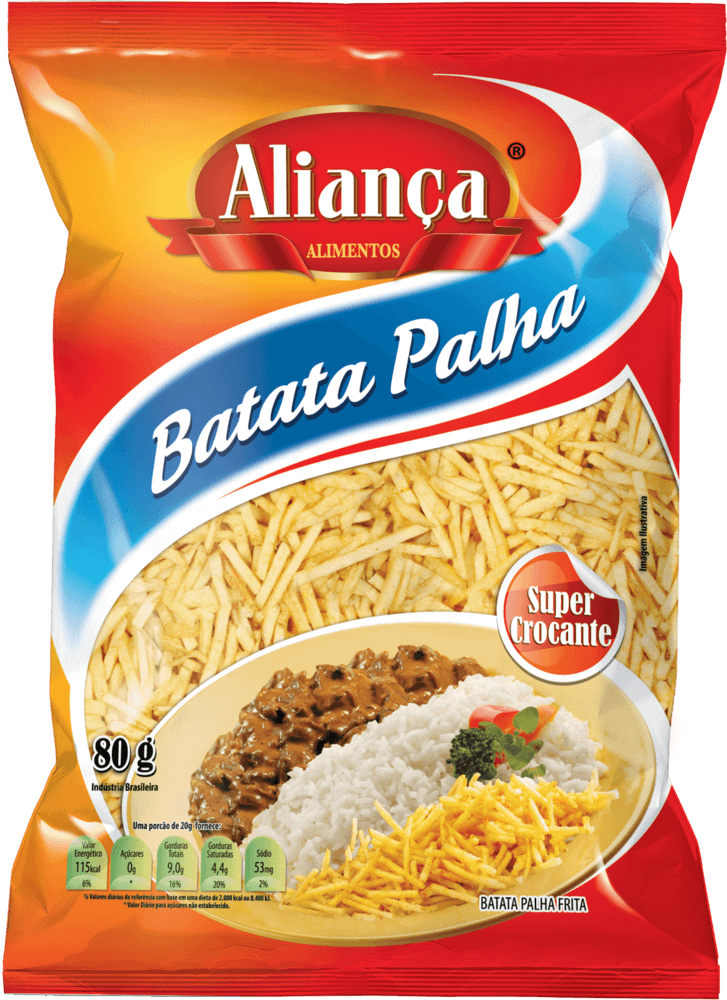Batata Palha Aliança Tradicional 80g