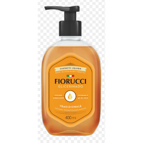 Sabonete-Liquido-Base-Glicerinado-Vegetal-Tradizionale-Fiorucci-Frasco-400ml Sabonete-Liquido-Base-Glicerinado-Vegetal-Tradizionale-Fiorucci-Frasco-400ml