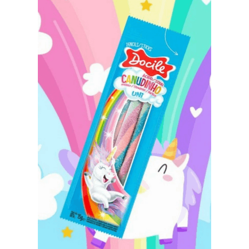 Bala-Morango-Acido-Canudinho-Uni-Docile-Pacote-15g Bala-Morango-Acido-Canudinho-Uni-Docile-Pacote-15g