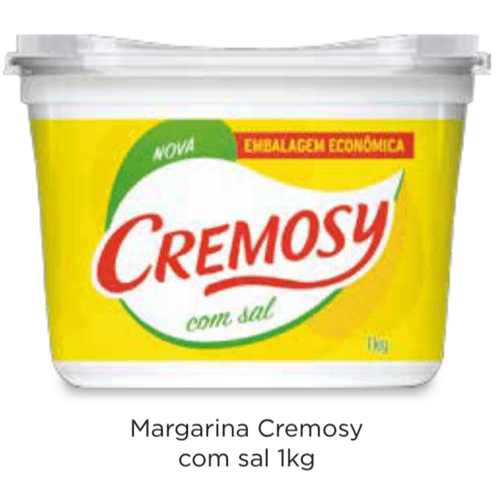 Margarina-com-Sal-Cremosy-Pote-1kg-Embalagem-Economica Margarina-com-Sal-Cremosy-Pote-1kg-Embalagem-Economica