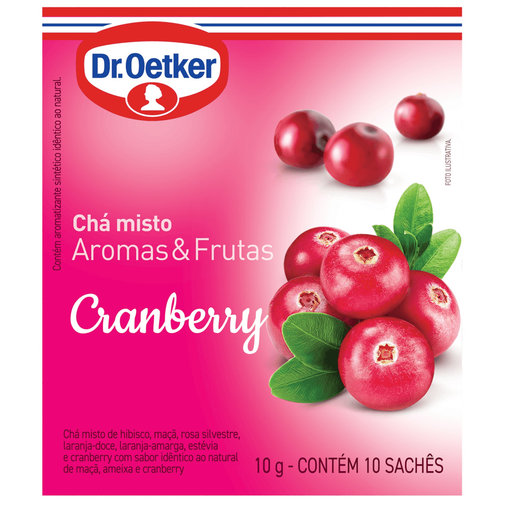 CHA MISTO  DR OETKER 10SQ-CX CRANBERRY