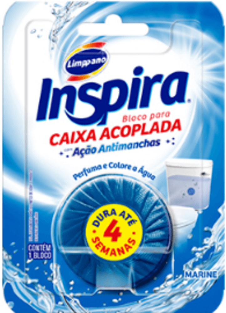 Detergente Sanitário Bloco para Caixa Acoplada Marine Inspira