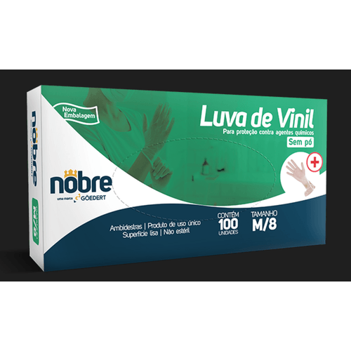 LUVAS-VINIL-NOBRE-100UN-CX-S-PO-TAM-MED LUVAS-VINIL-NOBRE-100UN-CX-S-PO-TAM-MED